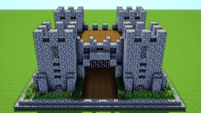 Как сделать замок в Майнкрафте 3